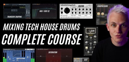 SkillShare Mixing Tech House Drums (complete course) TUTORiAL